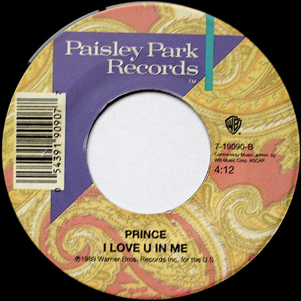 Prince And The New Power Generation : Insatiable (7", Single)