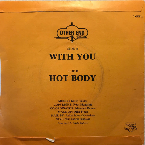Ingram : With You / Hot Body (7", Single)