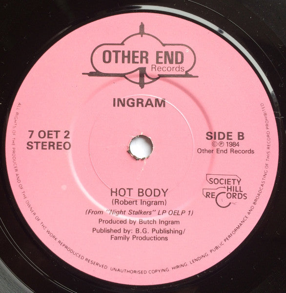Ingram : With You / Hot Body (7", Single)