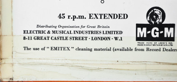 Billy Eckstine & Sarah Vaughan With Joe Lipman And His Orchestra* : Dedicated To You (7", EP, Mono)