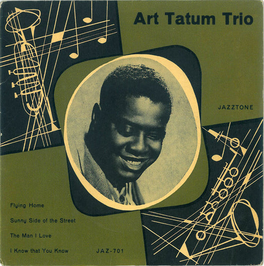 Art Tatum Trio : Flying Home (7", EP, RE, Oli)