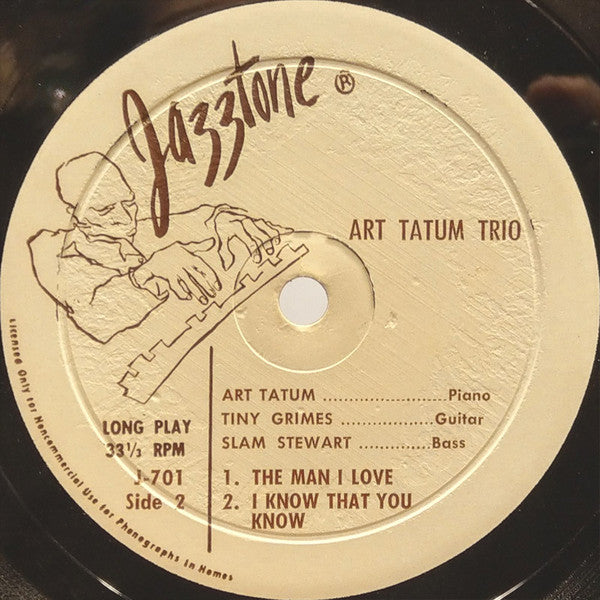 Art Tatum Trio : Flying Home (7", EP, RE, Oli)