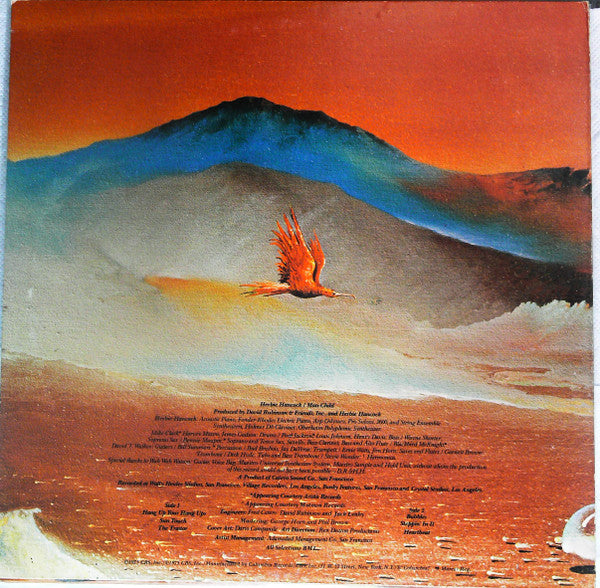 Herbie Hancock : Man-Child (LP, Album, San)