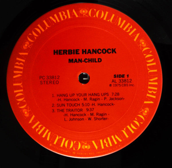 Herbie Hancock : Man-Child (LP, Album, San)