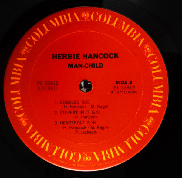 Herbie Hancock : Man-Child (LP, Album, San)