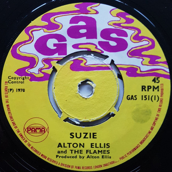 Alton Ellis & The Flames : Suzie (7")