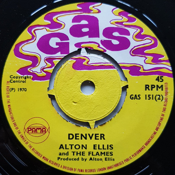 Alton Ellis & The Flames : Suzie (7")