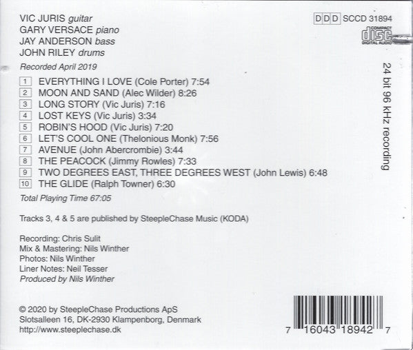 Vic Juris : Let's Cool One (CD, Album)