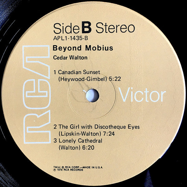 Cedar Walton : Beyond Mobius (LP, Album)