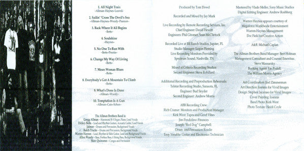 The Allman Brothers Band : Where It All Begins (CD, Album, RE)