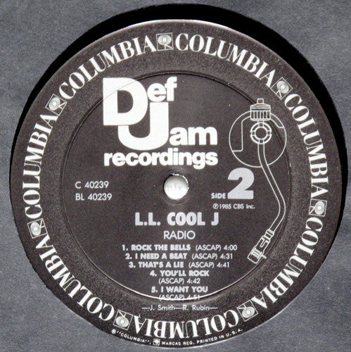 LL Cool J : Radio (LP, Album)