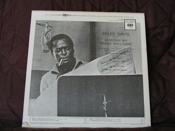 The Miles Davis Sextet : Someday My Prince Will Come (LP, Album, Ter)