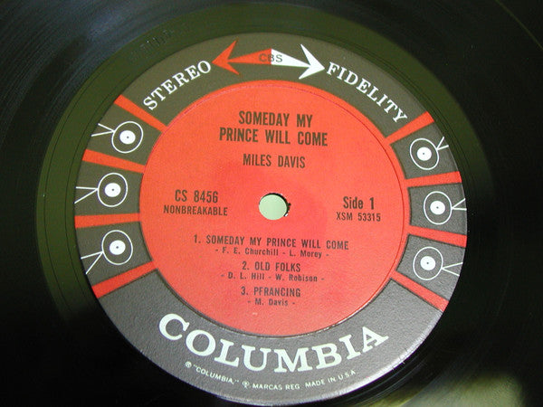The Miles Davis Sextet : Someday My Prince Will Come (LP, Album, Ter)