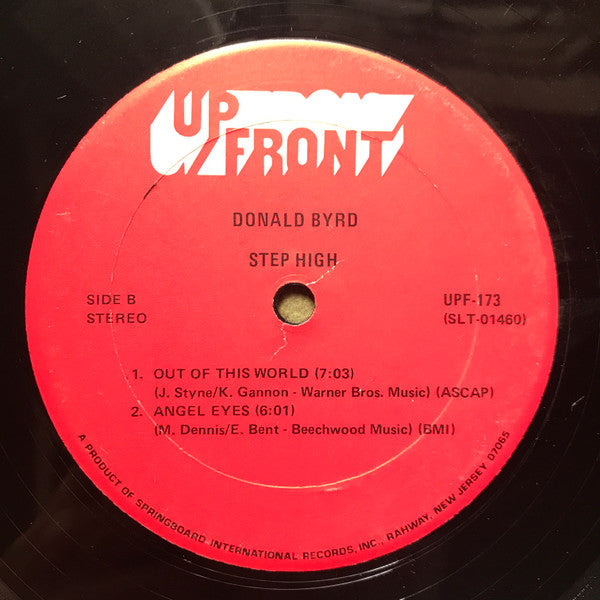 Donald Byrd : Step High (LP, RE)