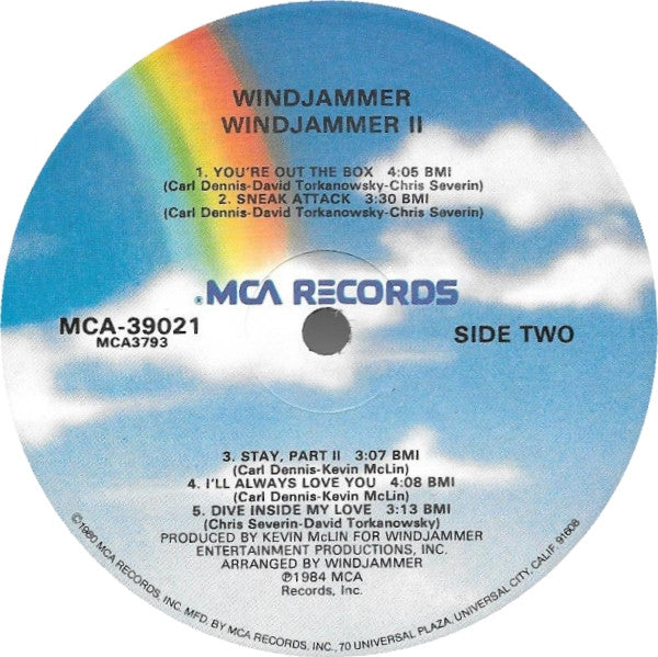 Windjammer : Windjammer II (LP, Album, Glo)
