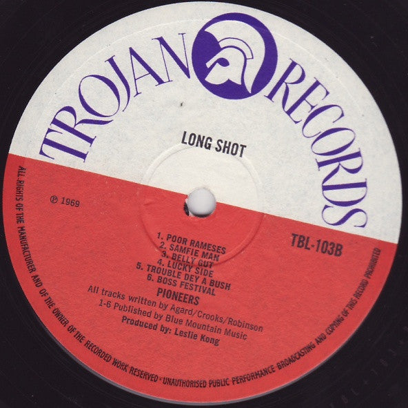 The Pioneers : Long Shot (LP, Album)