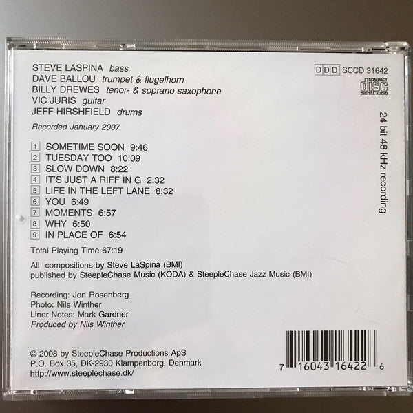 Steve LaSpina : Moments (CD, Album, 24 )