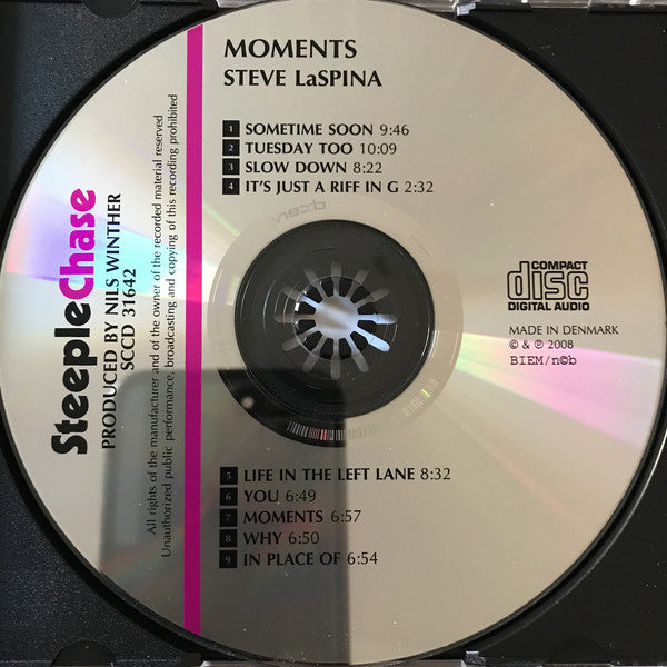 Steve LaSpina : Moments (CD, Album, 24 )