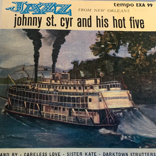 Johnny St. Cyr And His Hot Five : Jazz From New Orleans (7", EP)