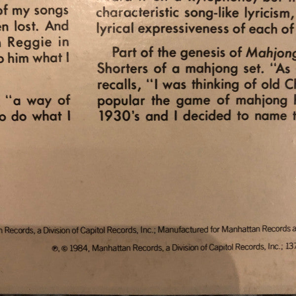 Wayne Shorter : Juju (LP, Album, Dir)