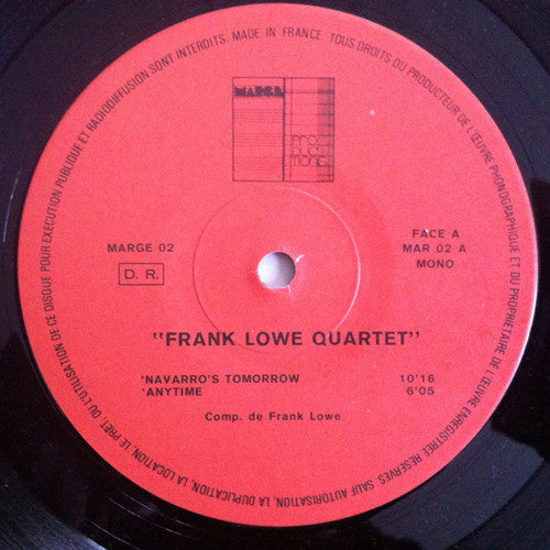 Frank Lowe Quartet : Tricks Of The Trade (LP, Album, Mono)