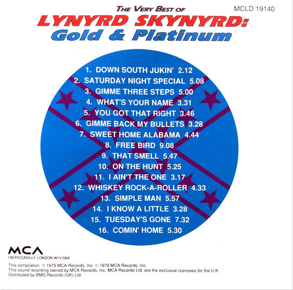 Lynyrd Skynyrd : Gold & Platinum (CD, Comp, RE)