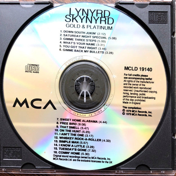 Lynyrd Skynyrd : Gold & Platinum (CD, Comp, RE)