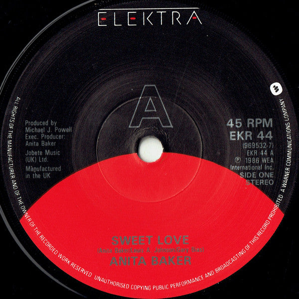 Anita Baker : Sweet Love (2x7", Single, Ltd, RE, Gat)