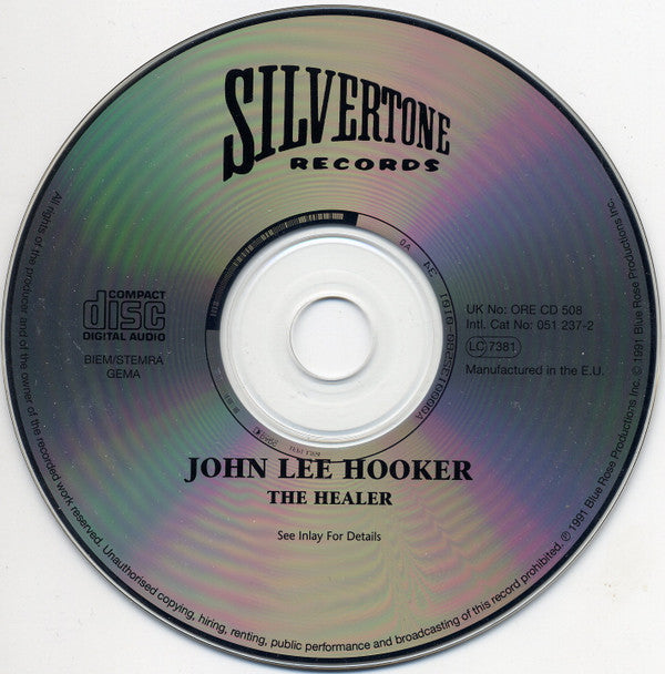 John Lee Hooker : The Healer (CD, RE)