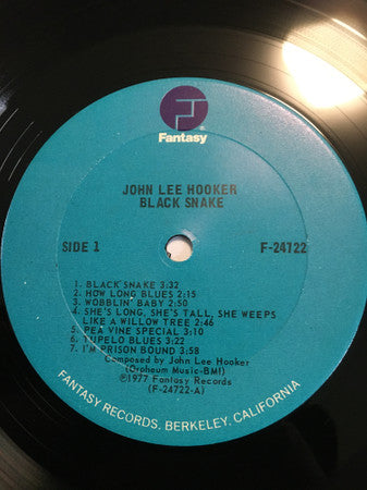 John Lee Hooker : Black Snake (2xLP, Album, Comp)