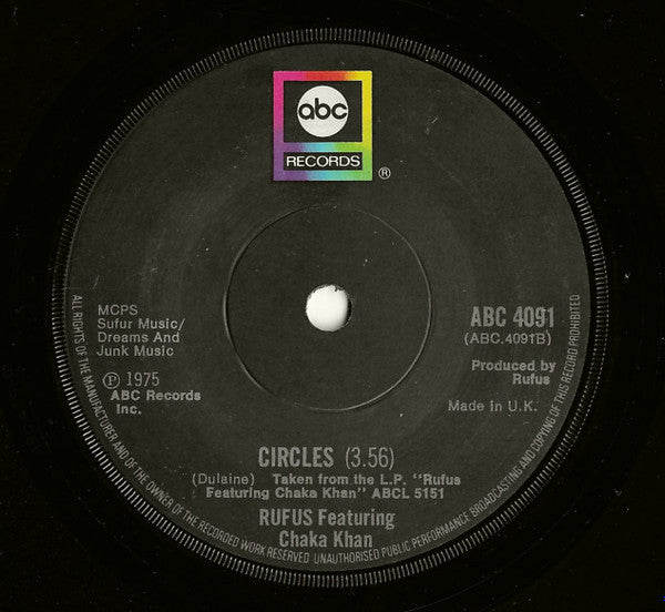 Rufus & Chaka Khan : Sweet Thing (7", Single)