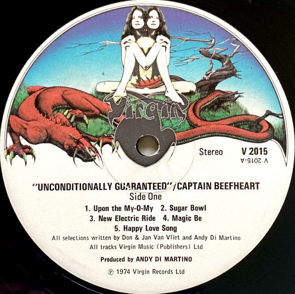 Captain Beefheart And The Magic Band : Unconditionally Guaranteed (LP, Album)