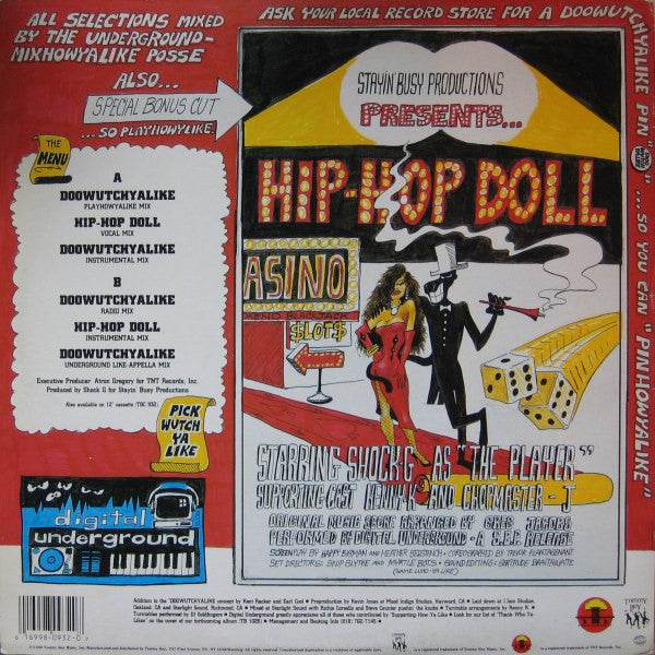 Digital Underground : Doowutchyalike (12")