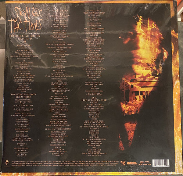 Prince : Sign "O" The Times (2xLP, Album, RE, RM, 180 + 2xLP, Comp, RM, 180 + 2)