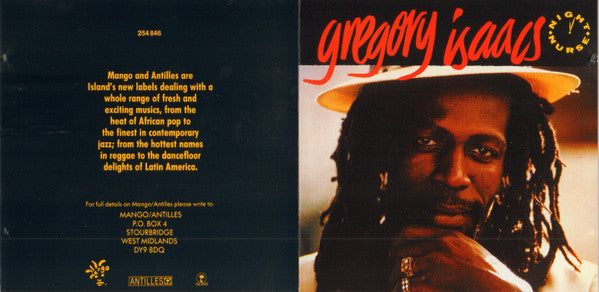 Gregory Isaacs : Night Nurse (CD, Album, RE)