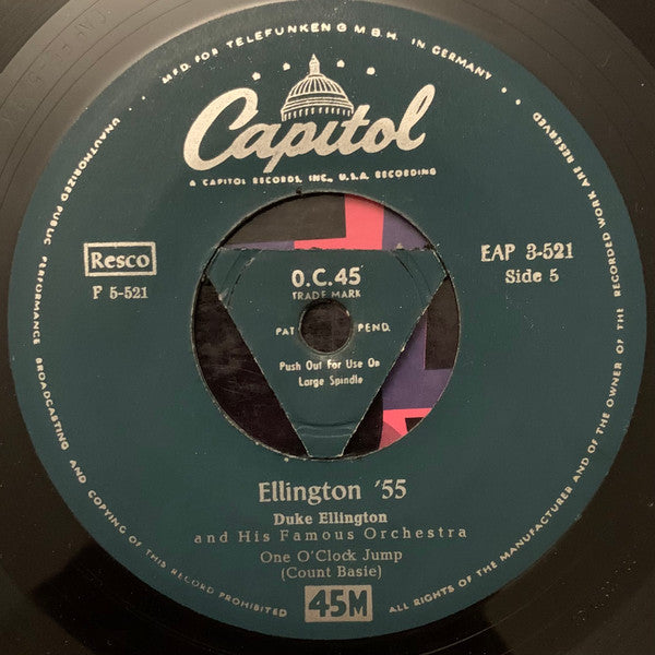 Duke Ellington And His Orchestra : Ellington '55 (Part 3) (7", EP)