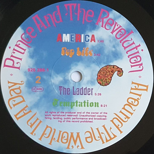Prince And The Revolution : Around The World In A Day (LP, Album, Gat)