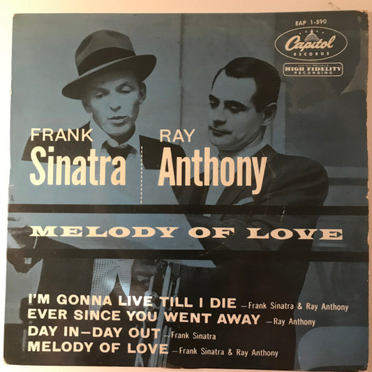 Frank Sinatra / Ray Anthony : Melody Of Love (7", EP, RE, 4 P)