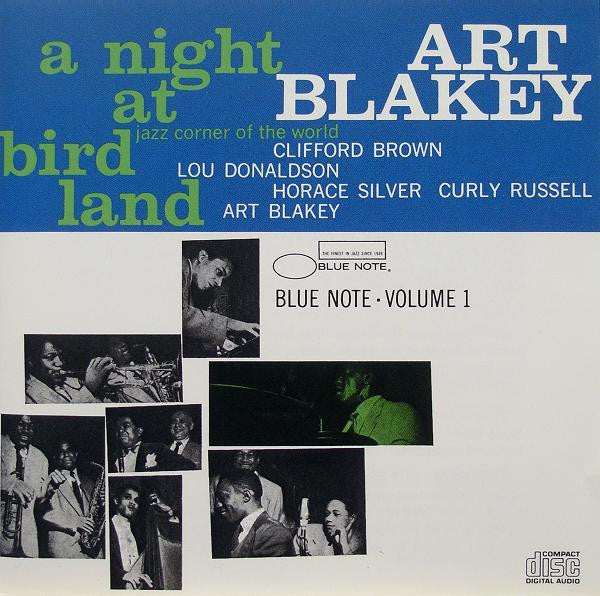 Art Blakey Quintet : A Night At Birdland • Volume 1 (CD, Album, Mono, RE)