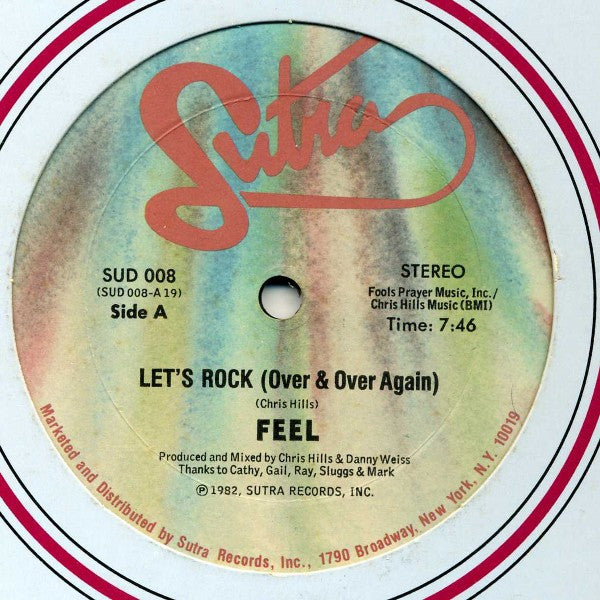 Feel (3) : Let's Rock (Over & Over Again) (12")