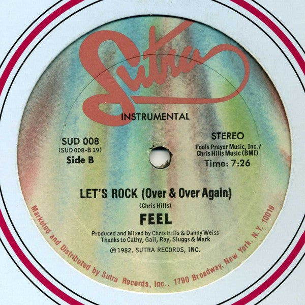 Feel (3) : Let's Rock (Over & Over Again) (12")