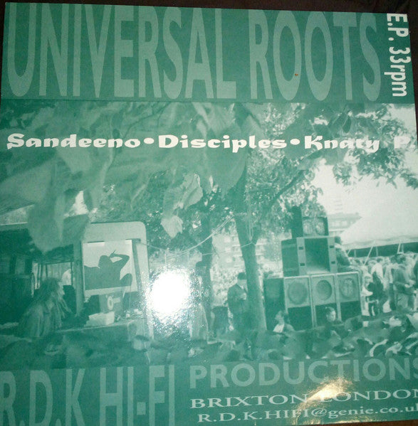 Sandeeno / Knaty P : Put Down De Guns / Arrival (12", EP)