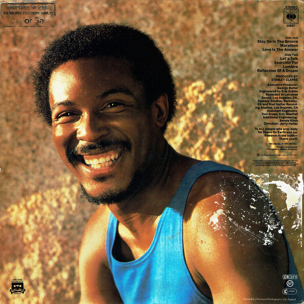 Rodney Franklin : Marathon (LP, Album)