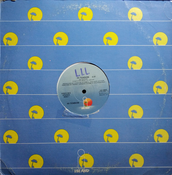 Hi-Tension : Hi-Tension / Girl I Betcha (12")