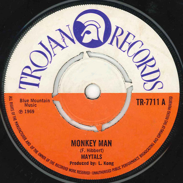 The Maytals : Monkey Man (7", Single, 4-P)