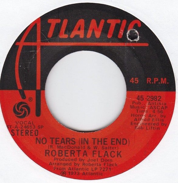 Roberta Flack : Jesse / No Tears (In The End) (7", SP )