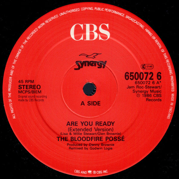 Bloodfire Possé : Are You Ready (12")