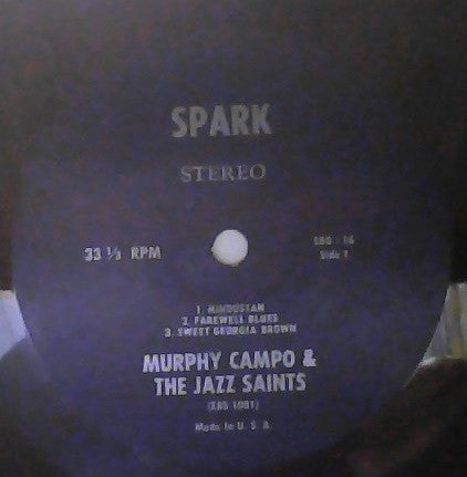 Murphy Campo And The Jazz Saints : Bourbon St. That's My Beat (7", Jukebox)