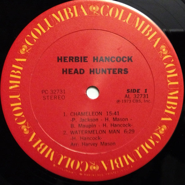 Herbie Hancock : Head Hunters (LP, Album, RE, Car)