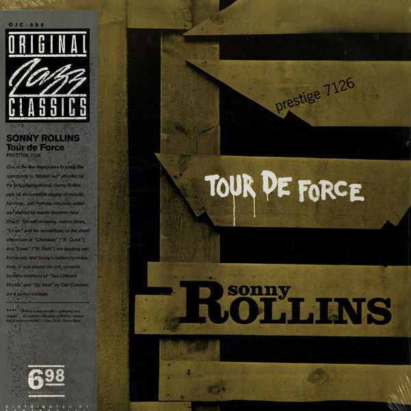 Sonny Rollins : Tour De Force (LP, Album, RE)